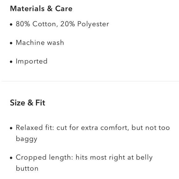 NWT American Eagle Outfitters AEO quarter-zip cropped sweatshirt - Picture 7 of 7